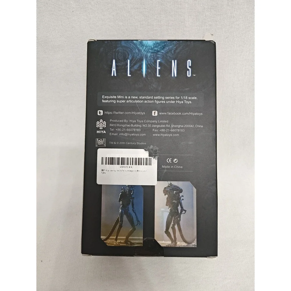 HIYA ALIENS: BATTLE DAMAGE ALINE WARRIOR 1:18 SCALE EXQUISITE MINI ACTION FIGURE